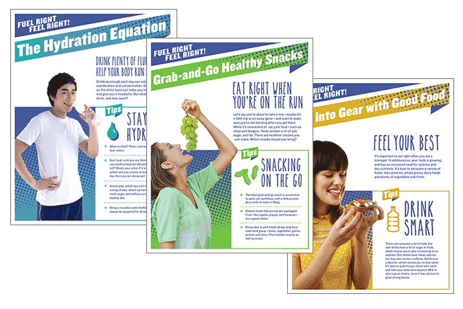 logo design tagline and design of marketing materials for caterer educational flyers