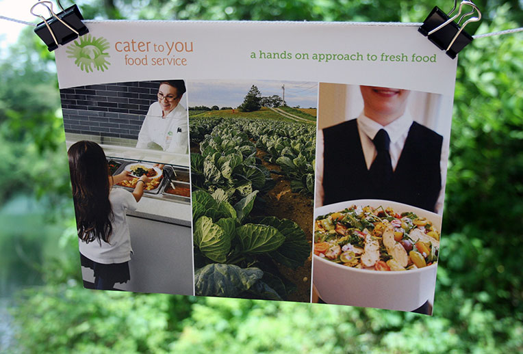 Cater to You promotional brochure design