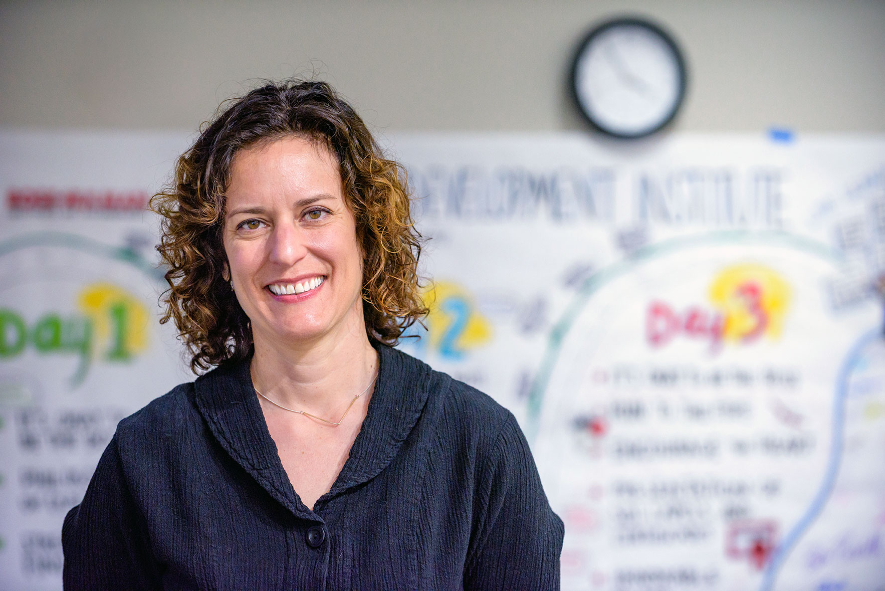 Julia Reich does a Graphic Recording in Indiana at Rose-Hulman Institute of Technology