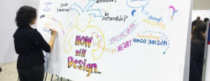 HOW Design Live 2019 Julia Reich Interaction Wall Graphic Recording