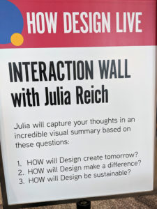 HOW Design Live Julia Reich Interaction Wall