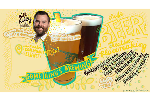 craft beer and creative placemaking digital sketchnotes