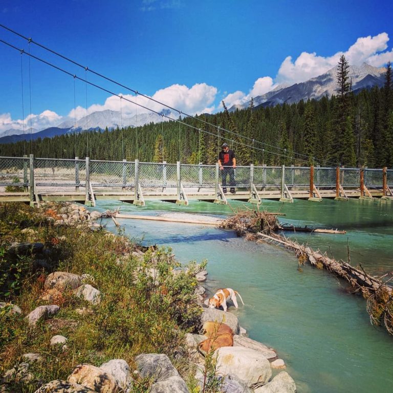 Glacial river with william and rory