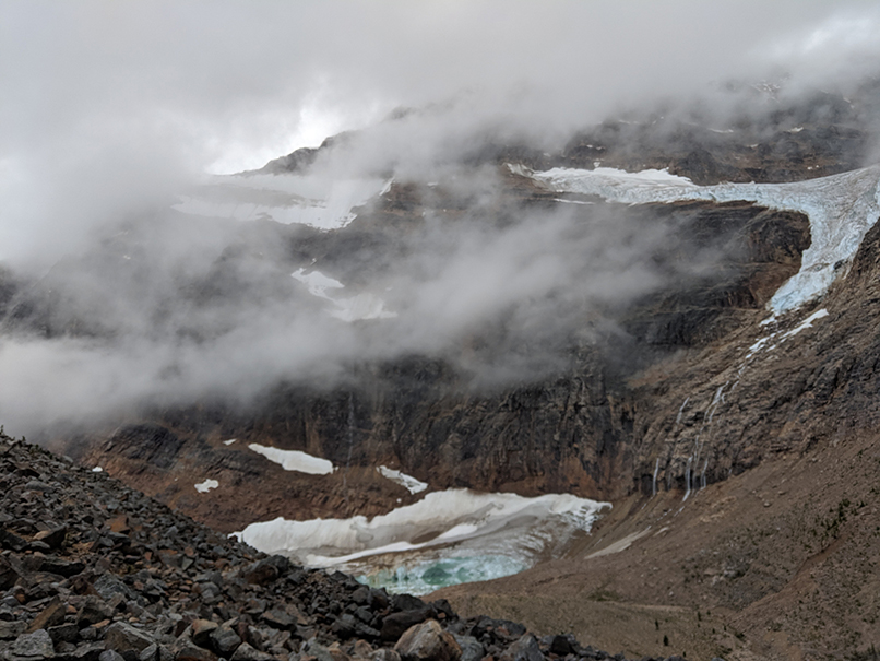 glacial pond, Jasper