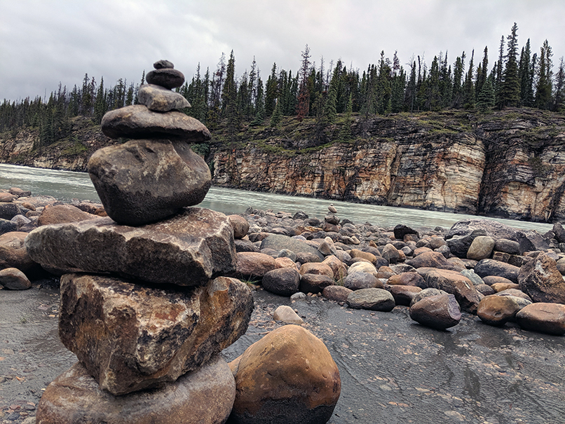 rock cairns