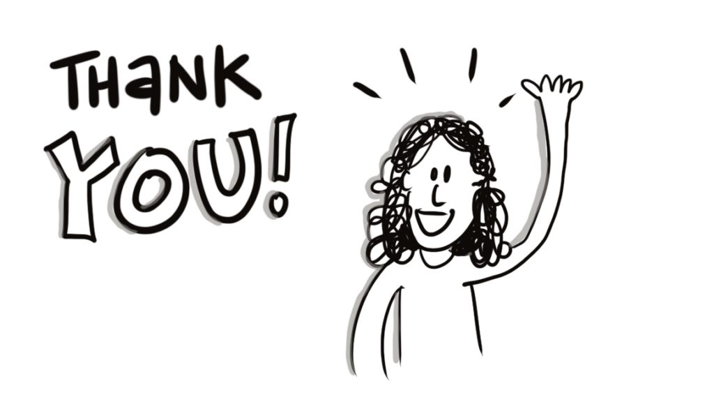 visual thinking 101: thank you