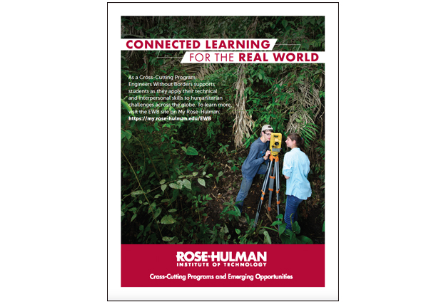 Rose-Hulman Institute of Technology flyer design for Cross-Cutting Programs and Emerging Opportunities