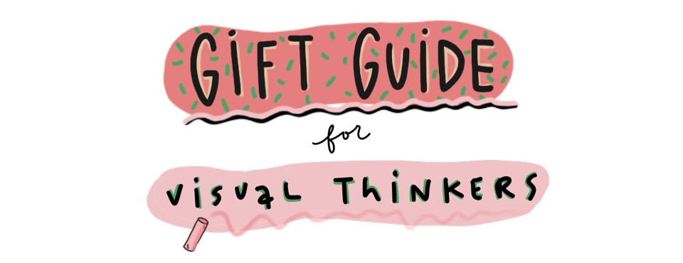 Gift Guide for Visual Thinkers - title
