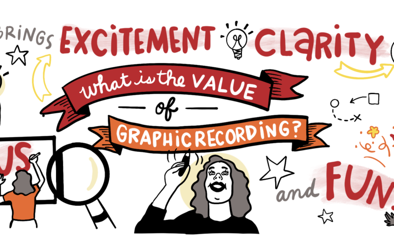 What is the value of Graphic Recording? It brings excitement, clarity, focus, and fun.