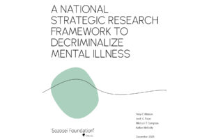 Publication design for the Lab for Decriminalizing Mental Illness