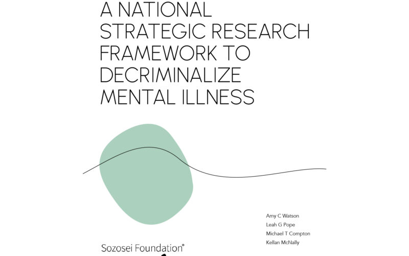 Publication design for the Lab for Decriminalizing Mental Illness