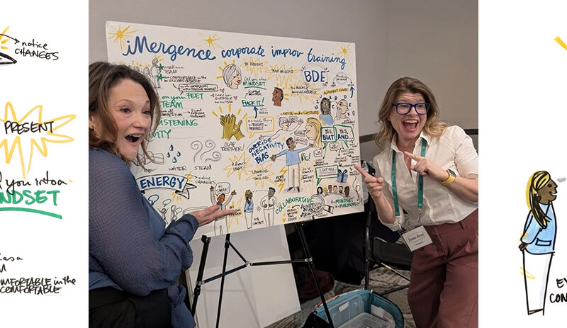 what do graphic recording and improv comedy have in common?